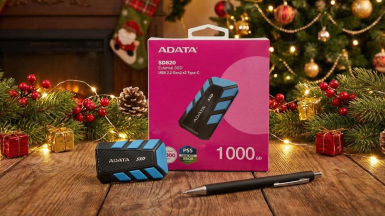 Test rychlého externího SSD disku ADATA SD820 1 TB