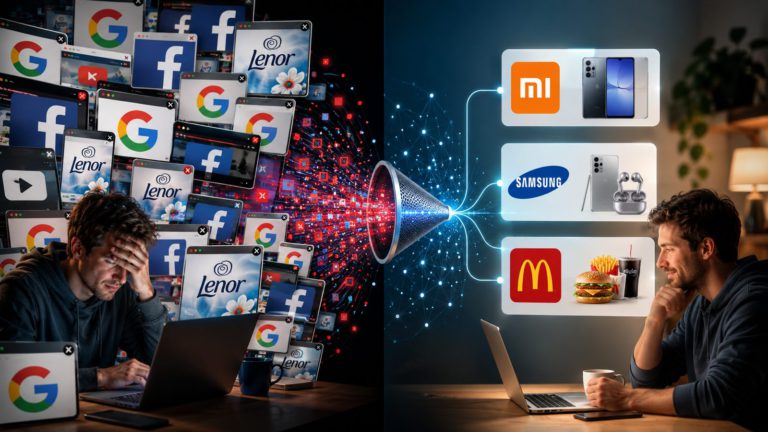 Topíme se v moři internetové reklamy: Jak je vlastně účinná?