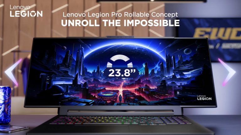 Rolovací notebook? Lenovo se na CESu chlubí s novými koncepty